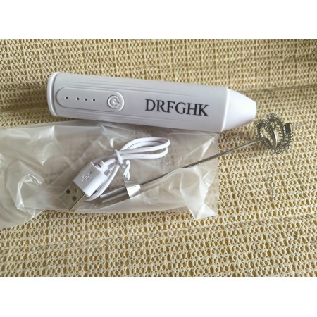 DRFGHK Electric Hand Mixer - Electric Baking Tools Includes 4 Stainless Attachments, 1 Egg White Separator - Chillcook Kitchen Accessories for Bread, Cake, Meringue - 300W Copper Motor 5-Speed Control